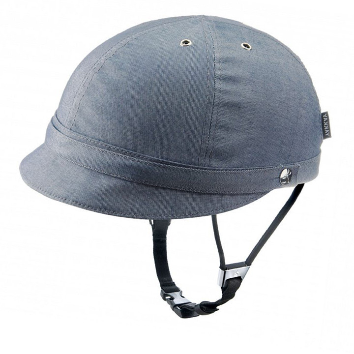 Велосипедный шлем Yakkay Milano Helmet Blue Denim