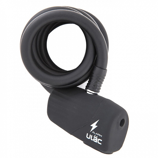 Велосипедный замок Ulac The Bee Alarm Cable Lock Black