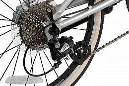Складной велосипед Dahon Boardwalk D8 20'' Silver