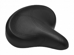 Седло для велосипеда Electra Ergo Saddle w/Elastomers Black (Size XL)