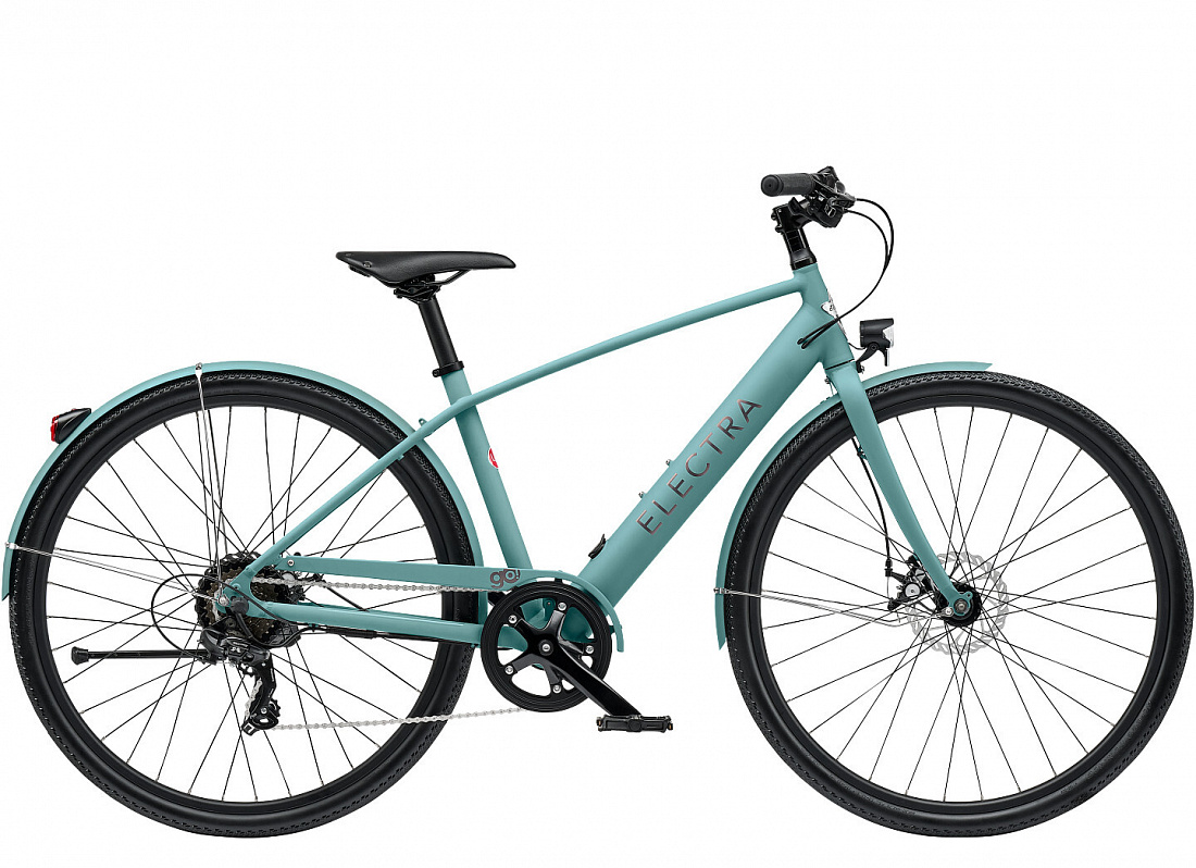 Электровелосипед Electra Loft GO! 7D EQ Step Over Matte Cadet Blue (Size L)