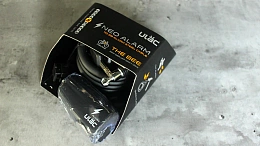 Велосипедный замок Ulac The Bee Alarm Cable Lock Black