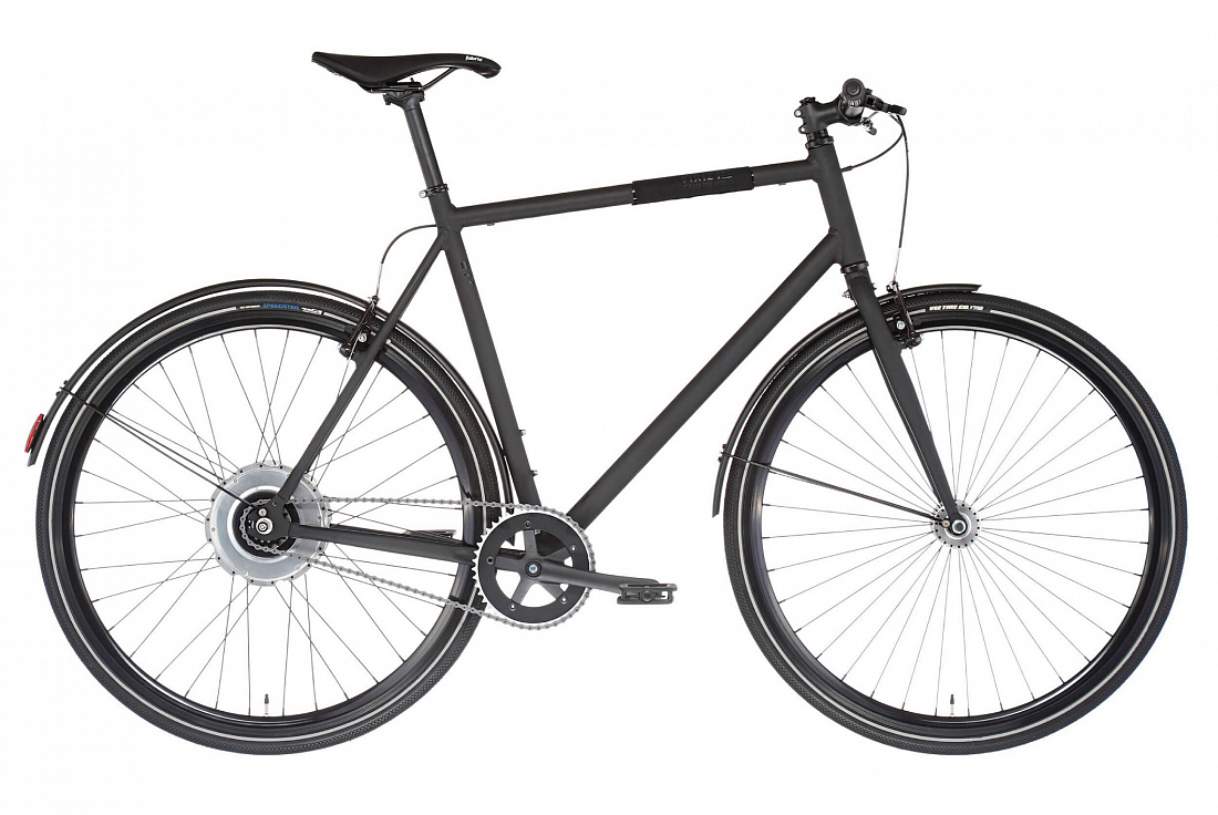 Электровелосипед FIXIE Inc. Backspin Zehus «All in One» Black 46 см
