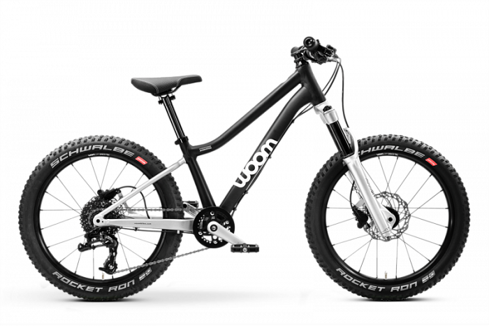 Детский велосипед Woom off air 4 black 20”