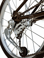 Складной велосипед Bike's Urban black gold