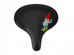 Седло для велосипеда Electra Gnome Saddle w/Elastomers Black