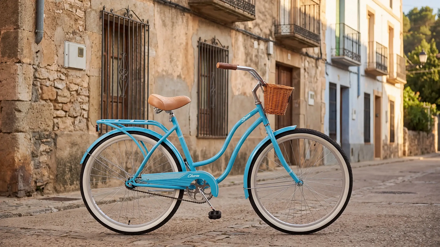 Велосипед круизер Spinn Charm 3-speed Soft Pink
