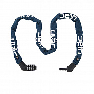 Велосипедный замок Ulac Street Fighter Steel Chain Lock Combo Navy