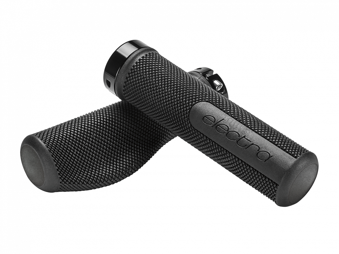 Грипсы Electra Townie Kraton Ergo-Grips Long/Long Black