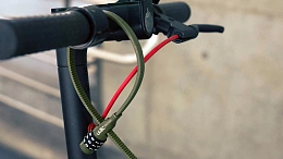 Велосипедный замок Ulac Air Just Z-tie Lock Combo Orange